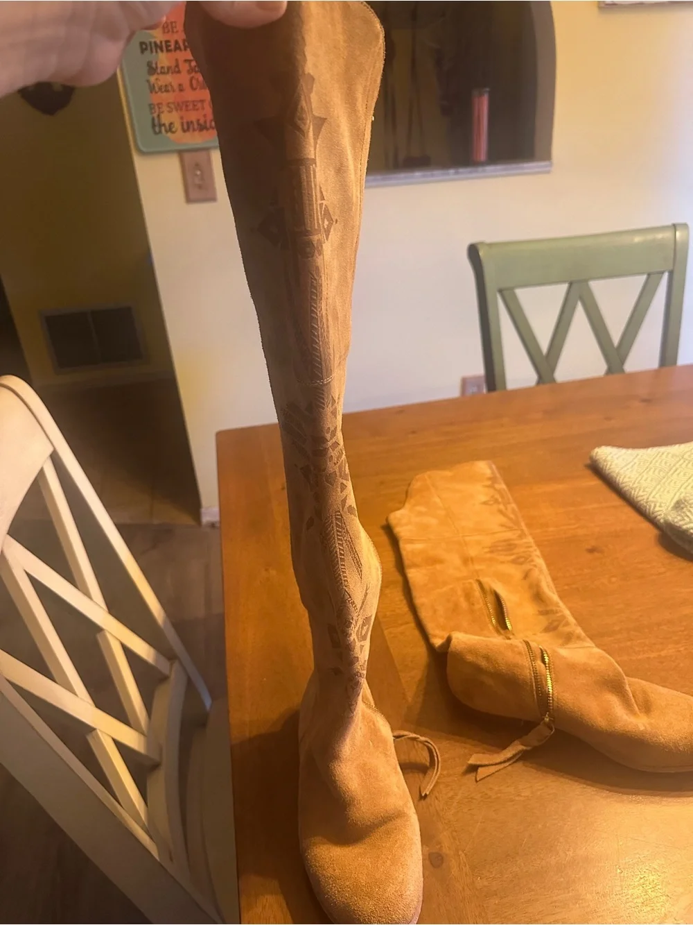 Vintage Western-style boots